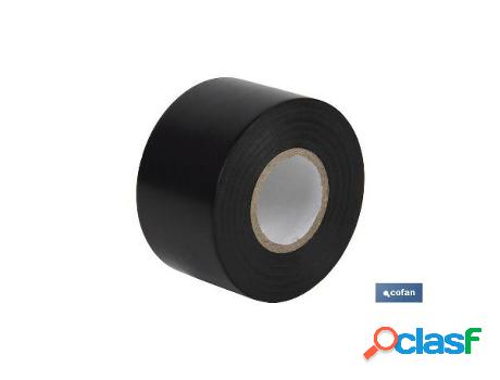 Cinta aislante negra de 130 micras 50 mm x 33 m