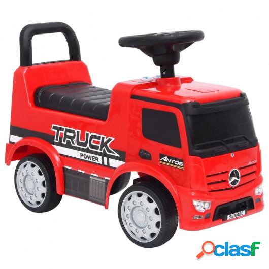Coche para niños Mercedes Benz Truck rojo