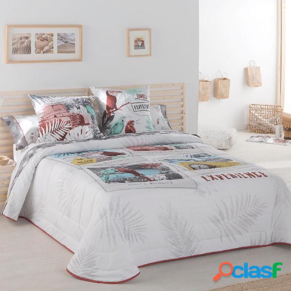 Colcha Bouti Estampada. Modelo Jungle - Cama 105 cm Tejidos