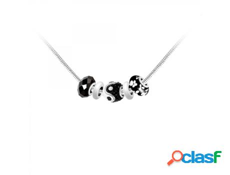 Collares SC_CRYSTAL Mujer (Acero - Negro)
