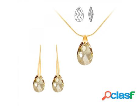 Collares SC_CRYSTAL Mujer (Ródio - Dorado)