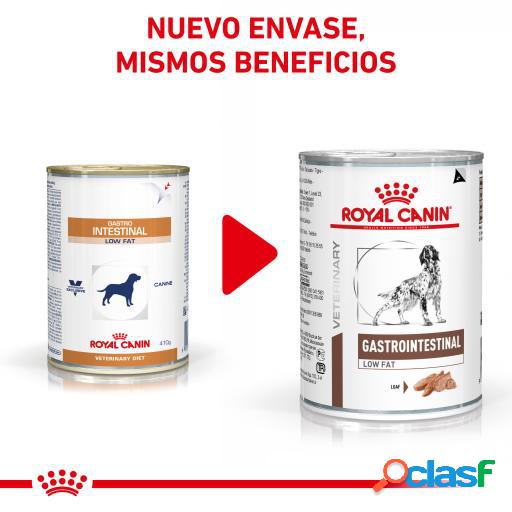 Comida Húmeda Gastro Intestinal Low Fat Canine 410 GR Royal