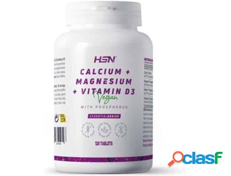 Complemento Alimentar HSN Cálcio + Magnésio + Vitamina D3