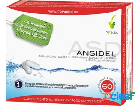 Complemento Alimentar NOVADIET Ansidel 60 Cápsulas (Cherry,