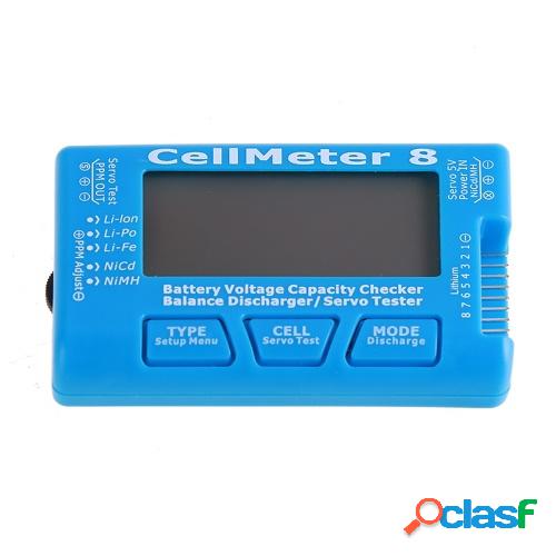Comprobador de capacidad de batería digital Probador de