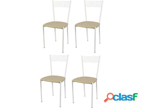 Conjunto de 4 Sillas T M C S Elegance MB102LI (Beis -