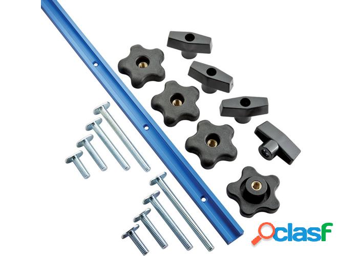 Conjunto de Carriles y Accesorios ROCKLER 679127 - 17 piezas