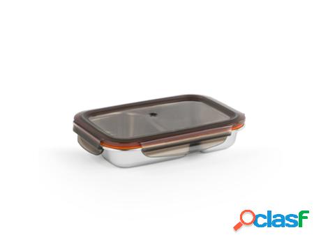 Contenedor de Alimentos CUITISAN Rectangular Compartimentado