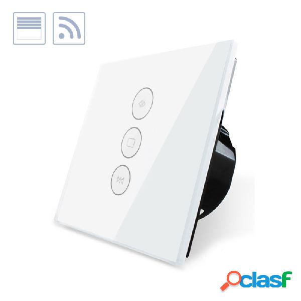 Control de persianas táctil wifi-voz blanco