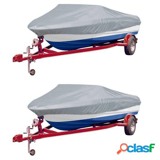 Cubierta para barco 2 unidades gris 488-564x239 cm