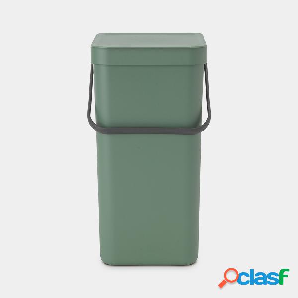 Cubo de Reciclaje Brabantia Sort & Go Fir Green 16L