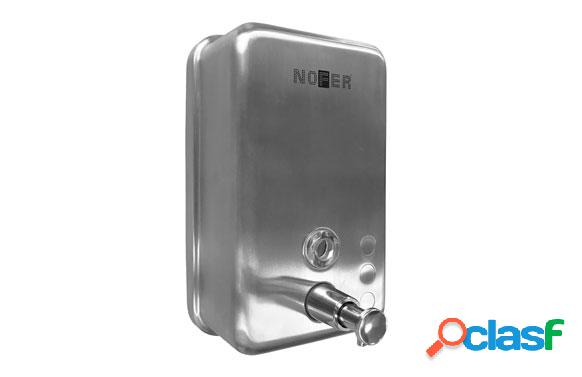 Dispensador De Jabon Con Deposito Interior Nofer Acero Inox