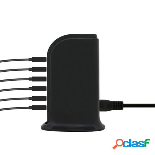 Enchufe para velero de 6 puertos para Apple i5 Android v8