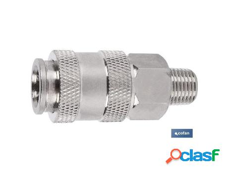 Enchufe rapido universal macho 1/4