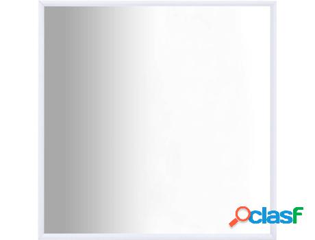 Espejo VIDAXL PVC (Blanco - 6 x 6 cm)