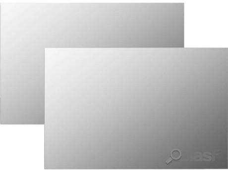 Espejo de Pared VIDAXL Vidrio (Gris - 60x40 cm)