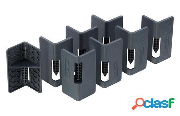 Esquinas de apilado Wolfcraft para cajas de cartón