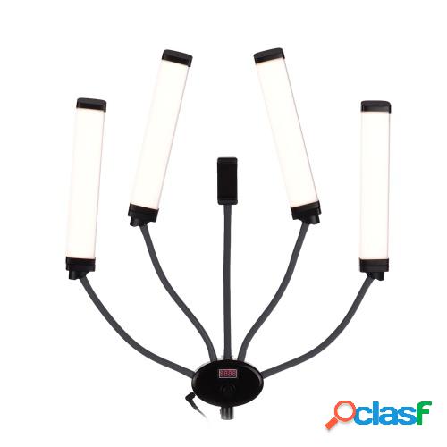 FX-800II Lámpara de video LED de cuatro brazos Luces de