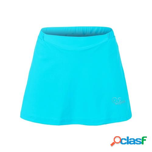 Falda pantalón de ciclismo 2 en 1 para mujer con forro