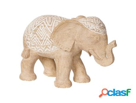 Figura Decorativa Dkd Home Decor Elefante Resina (27.94 X