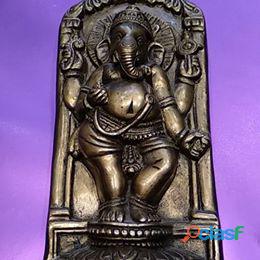 Figura de bronce Dios Hindu * GANESHA*