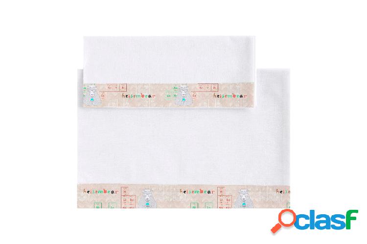 Frikids Juego Sabana+Bajera+Funda Almohada Cuna Heisembear.