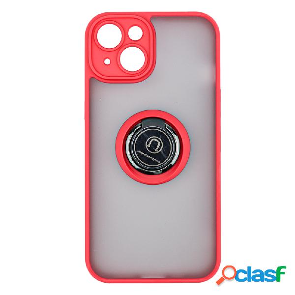Funda Accetel por Apple iPhone 14 Plus Gel Bumper con Anillo
