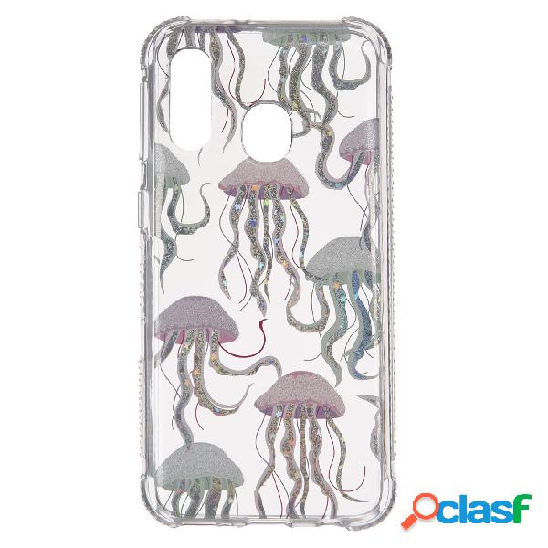 Funda Iridiscente Diseño para Samsung Galaxy A40
