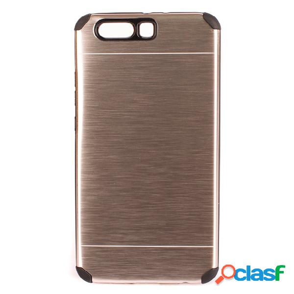 Funda Metalizada Doble Oro Huawei P10