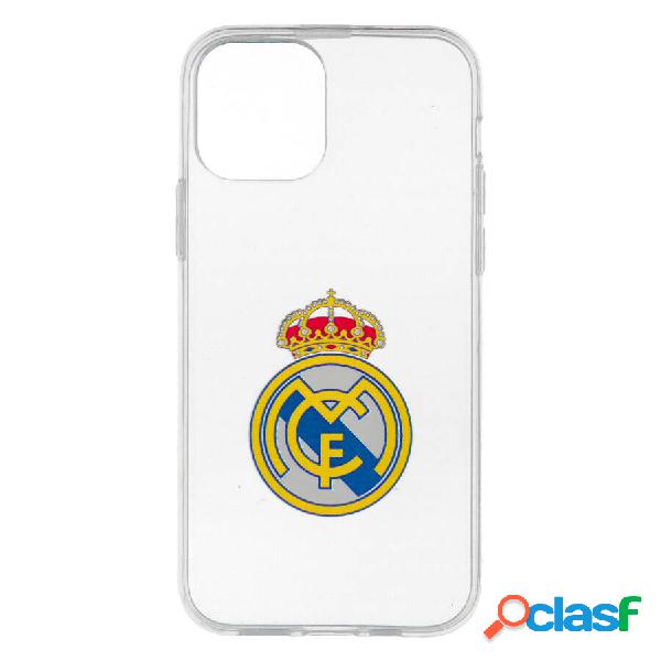 Funda Oficial Real Madrid Escudo Transparente para iPhone 12