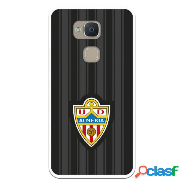 Funda Oficial Ud Almería Fondo Negro Para Bq Aquaris V