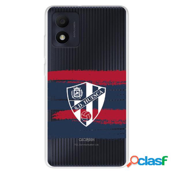 Funda Para Alcatel 1B 2022 Del Sd Huesca Rayas Transparente