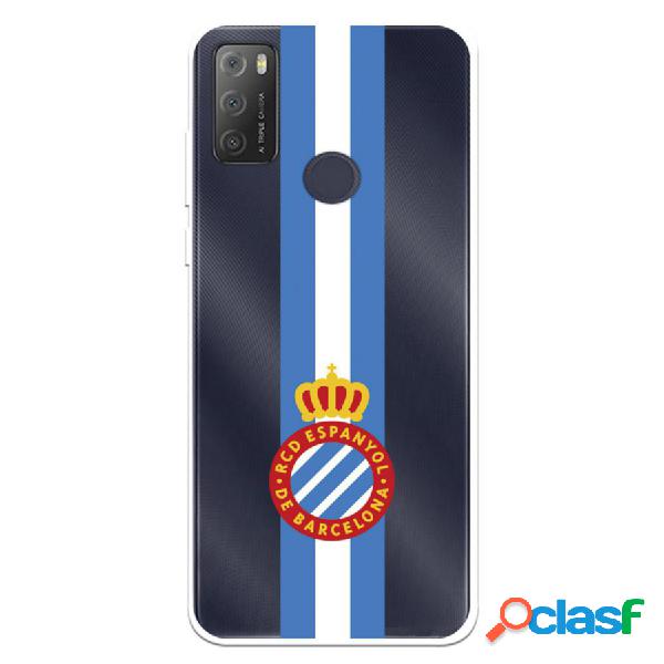 Funda Para Alcatel 1S 2021 Del Rcd Espanyol Escudo