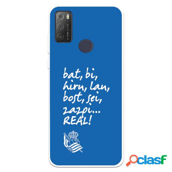Funda Para Alcatel 1S 2021 Del Real Sociedad De Fútbol Real