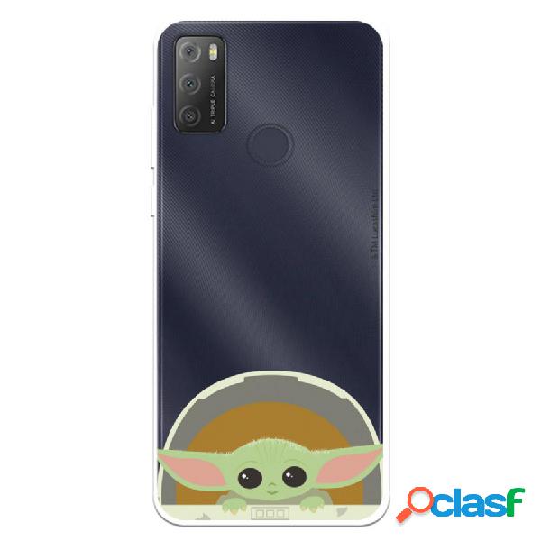 Funda Para Alcatel 1S 2021 Oficial De Star Wars Baby Yoda