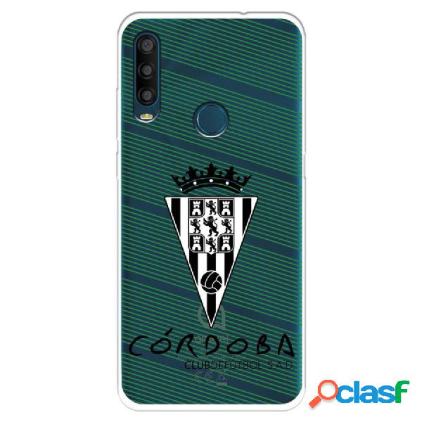 Funda Para Alcatel 1Se 2020 Del Córdoba Cf Escudo Blanco Y