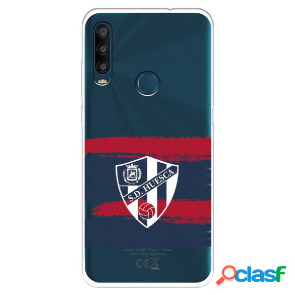 Funda Para Alcatel 1Se 2020 Del Sd Huesca Rayas Transparente