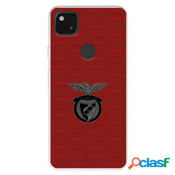 Funda Para Google Pixel 4A Del Escudo Fondo Granate -