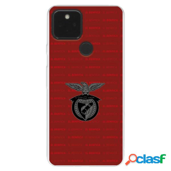 Funda Para Google Pixel 5A Del Escudo Fondo Granate -