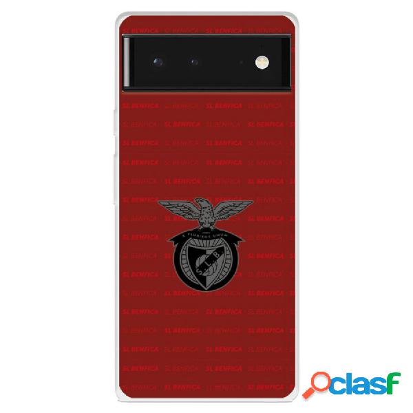 Funda Para Google Pixel 6 Del Escudo Fondo Granate -