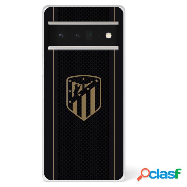 Funda Para Google Pixel 6 Pro Del Atleti Escudo Dorado Fondo