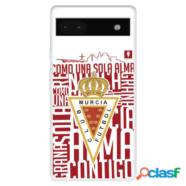 Funda Para Google Pixel 6A Del Real Murcia Escudo Fondo