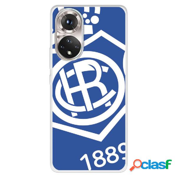 Funda Para Huawei Honor 50 5G Del Recre Escudo Fondo Azul -