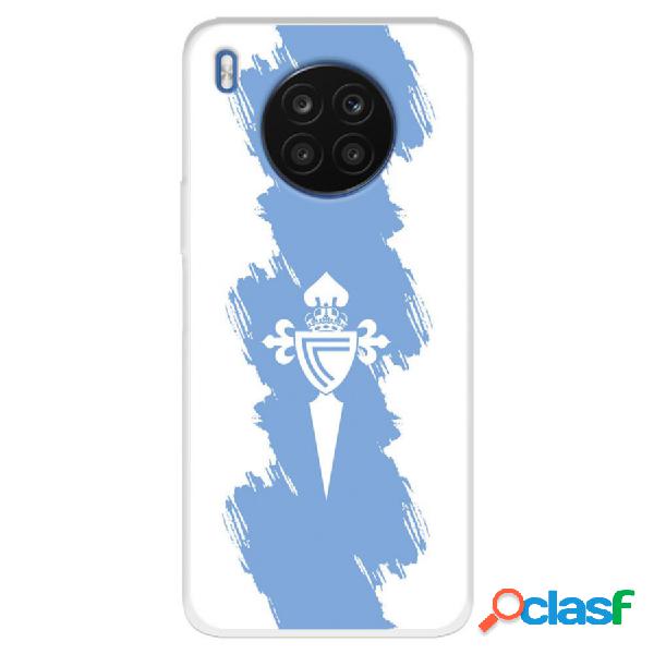 Funda Para Huawei Honor 50 Lite Del Celta Escudo Trazo Azul