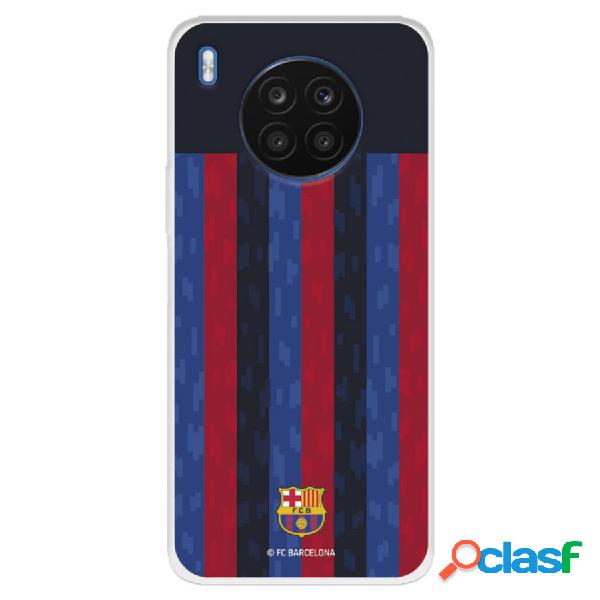 Funda Para Huawei Honor 50 Lite Del Fc Barcelona Fondo Rayas