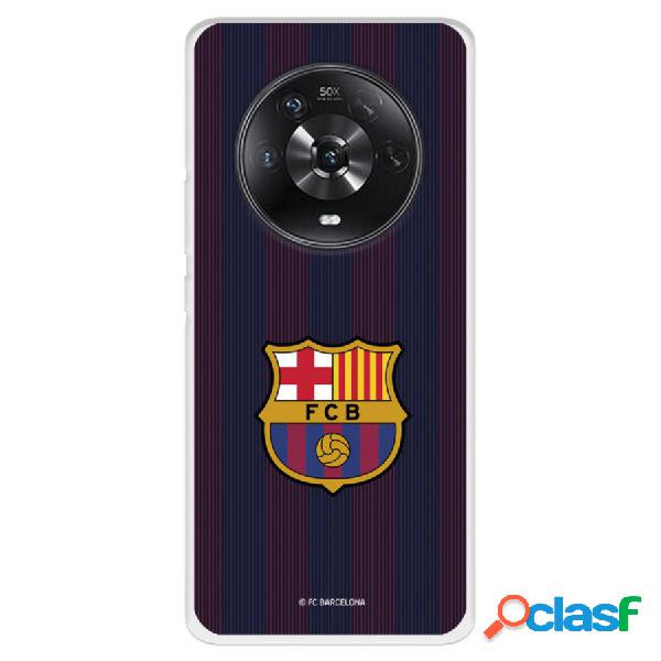 Funda Para Huawei Honor Magic4 Lite Del Fc Barcelona Rayas