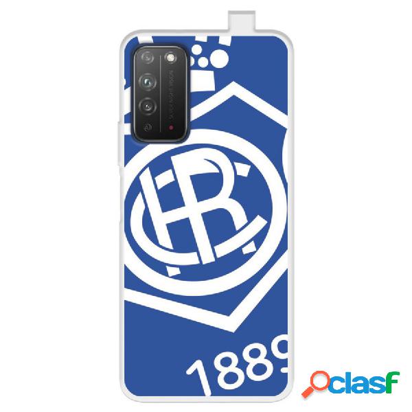 Funda Para Huawei Honor X10 5G Del Recre Escudo Fondo Azul -