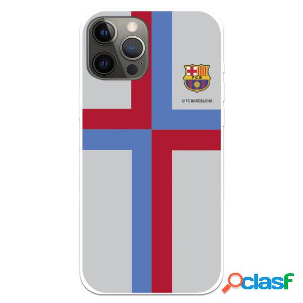 Funda Para Iphone 12 Pro Max Del Fc Barcelona Cruz Blaugrana