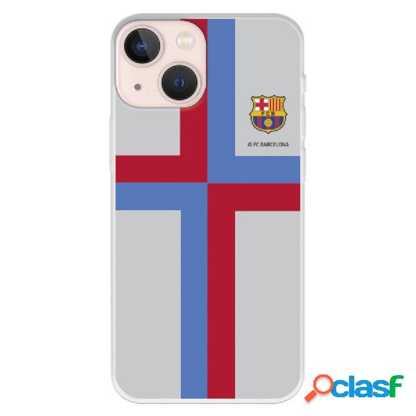 Funda Para Iphone 13 Mini Del Fc Barcelona Cruz Blaugrana -