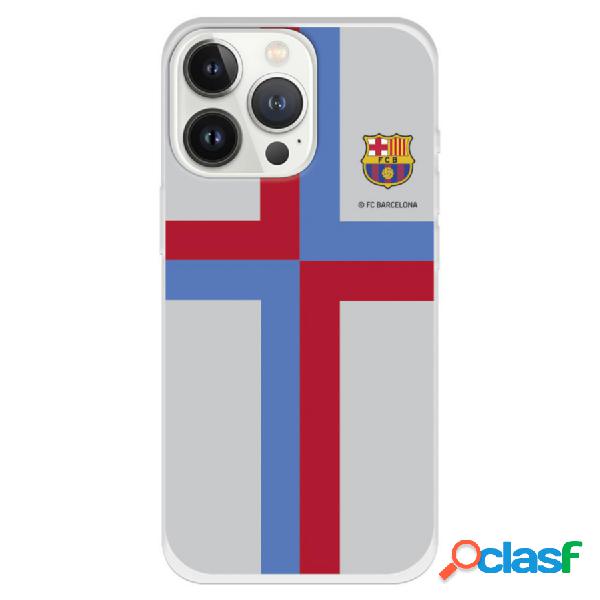Funda Para Iphone 13 Pro Del Fc Barcelona Cruz Blaugrana -